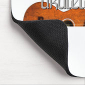 Ukulele Player Magazine Logo Muismat (Hoek)