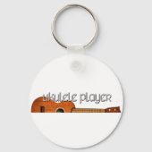 Ukulele Player Magazine Logo Sleutelhanger (Voorkant)