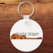 Ukulele Player Magazine Logo Sleutelhanger (Voorkant)