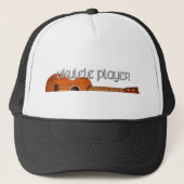 Ukulele Player Magazine Logo Trucker Pet (Voorkant)