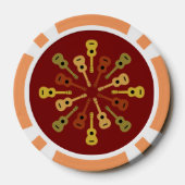 Ukulele poker chips (Achterkant)