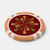 Ukulele poker chips (Enkel)