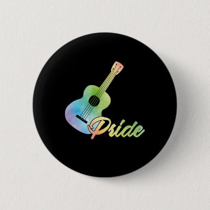 Ukulele Pride Uke Instrument Music Guitar Gift Ronde Button 5,7 Cm