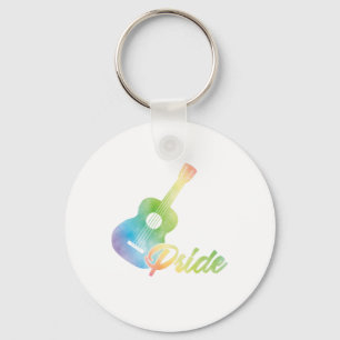 Ukulele Pride Uke Instrument Music Guitar Gift Sleutelhanger