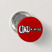 Ukulele Queen Small Button (Voorkant /achterkant)