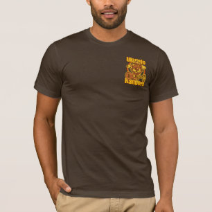 Ukulele Rangers Singing Beer (back) met Pocket Log T-shirt