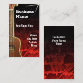 ukulele.red ~ bc visitekaartje (Voorkant / Achterkant)