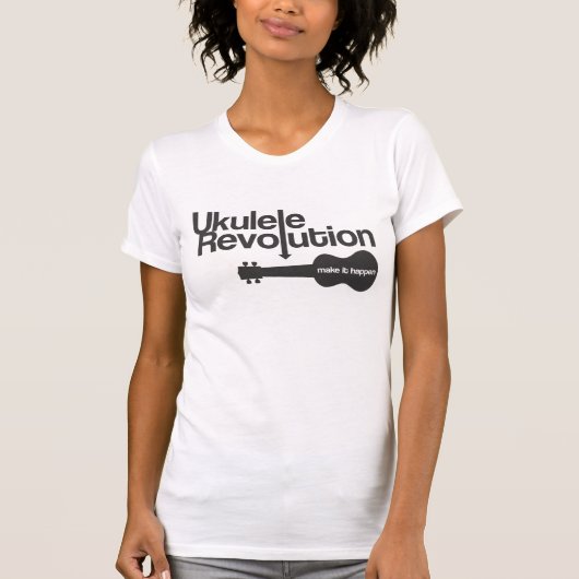 Ukulele Revolutie T-shirt (Voorkant)
