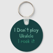 Ukulele Rock It Sleutelhanger (Voorkant)