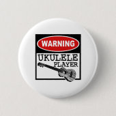 Ukulele Ronde Button 5,7 Cm (Voorkant)