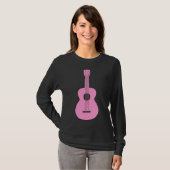 Ukulele - Roze T-shirt (Voorkant volledig)