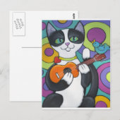 Ukulele Serenade Briefkaart (Voorkant / Achterkant)