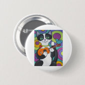 Ukulele Serenade Ronde Button 5,7 Cm (Voorkant /achterkant)