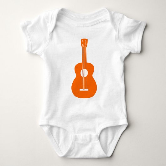 Ukulele - Sinaasappel Romper (Voorkant)