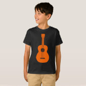 Ukulele - Sinaasappel T-shirt (Voorkant volledig)
