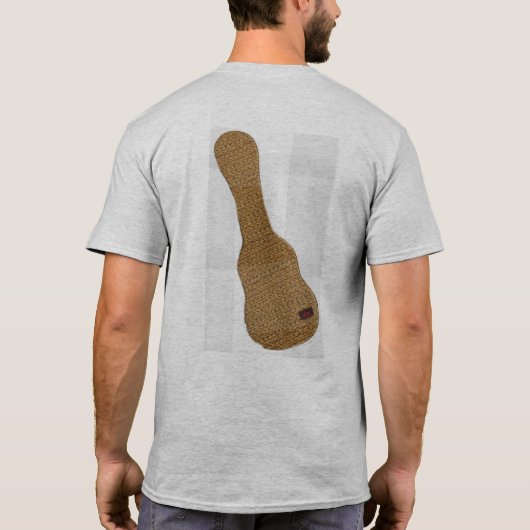 Ukulele - Speel gratis af voor geld T-shirt (Achterkant)
