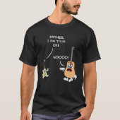 Ukulele Speler Vader Ik Ben Uw Uke T-shirt (Voorkant)