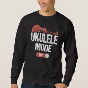 Ukulele spelmodus op muzikant uke Hawaiian Gui Trui