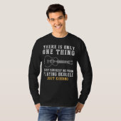 Ukulele Strums en Comic Harmonies - Muzikale Lach T-shirt (Voorkant volledig)