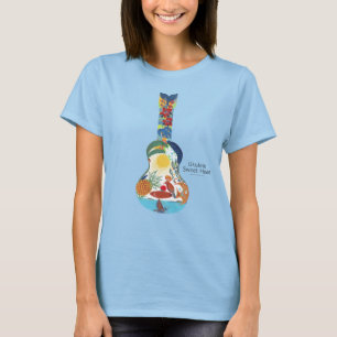 Ukulele Sweet Heart T-shirt