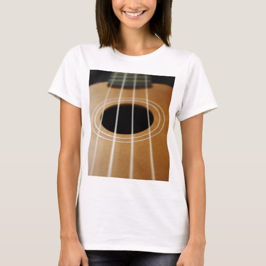 Ukulele T-shirt (Voorkant)