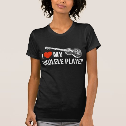 Ukulele T-shirt (Voorkant)