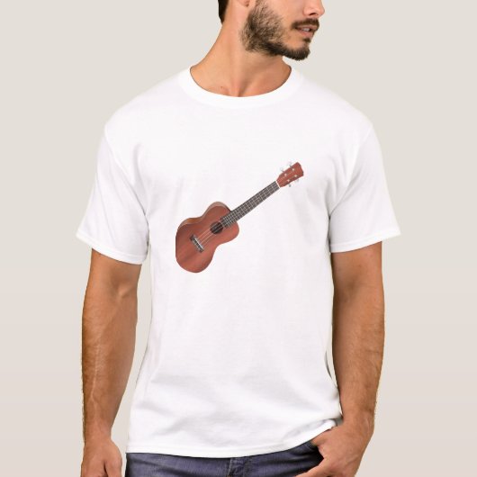 Ukulele T-shirt (Voorkant)