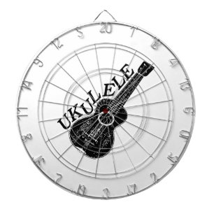 Ukulele tekst en Afbeelding Dartbord