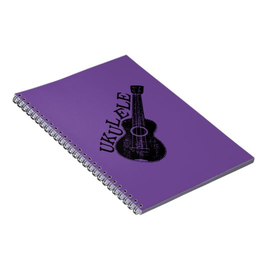 Ukulele tekst en Afbeelding Notitieboek (Rechterzijde)