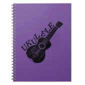 Ukulele tekst en Afbeelding Notitieboek (Voorkant)