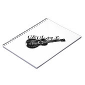 Ukulele tekst en Afbeelding Notitieboek (Linkerzijde)