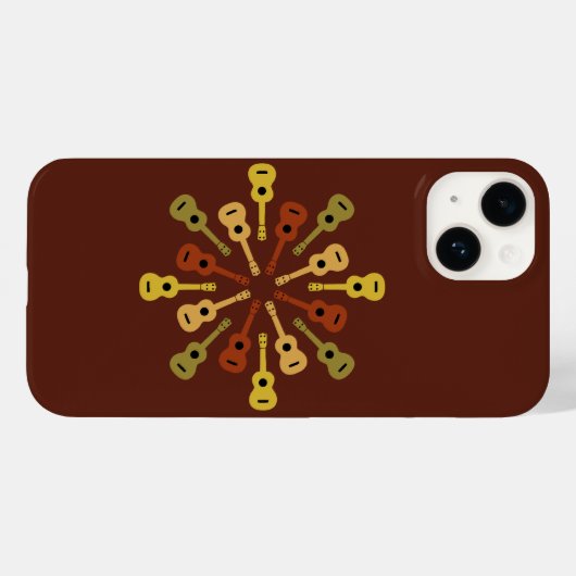 UKULELE telefoonhoesjes Case-Mate iPhone Case (Achterkant (horizontaal))