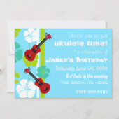 Ukulele Time! Kaart (Voorkant)