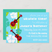 Ukulele Time! Kaart (Voorkant / Achterkant)