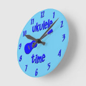 Ukulele Time Ronde Klok (Hoek)