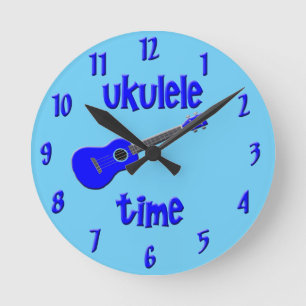 Ukulele Time Ronde Klok