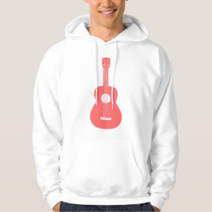 Ukulele - Tropisch roze Hoodie