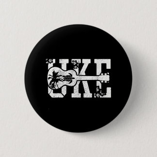 Ukulele - UKE Hawaiian Beach Surfer Zee Schildpad Ronde Button 5,7 Cm