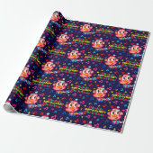 Ukulele Ukkiy Cadeaupapier (Uitgerold)