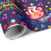 Ukulele Ukkiy Cadeaupapier (Rol Hoek)