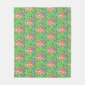 Ukulele Ukkiy Fleece Deken (Voorkant)
