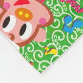 Ukulele Ukkiy Fleece Deken (Hoek)