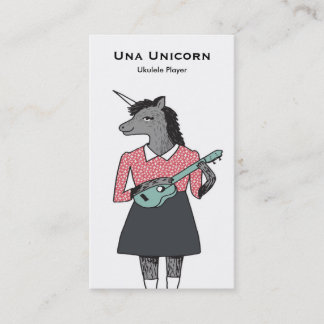 Ukulele Visitekaartje