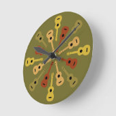 UKULELE wandklok (Hoek)