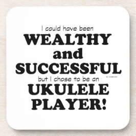 Ukulele Wealthy & Succesvol Onderzetter