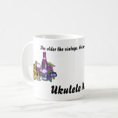 Ukulele Wine Koffiemok (Voorkant links)