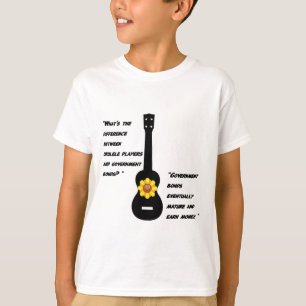 Ukulelen en obligaties t-shirt