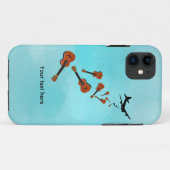Ukuleles uit vliegtuig en vliegtuig gevallen Case-Mate iPhone case (Achterkant (horizontaal))
