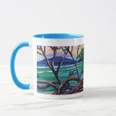 Ukumehame mug- Bomen bij Thousand peaks Mok (Links)