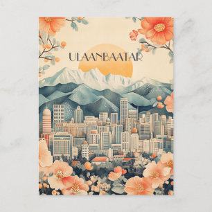 Ulaanbaatar Mongolië Reizen Briefkaart